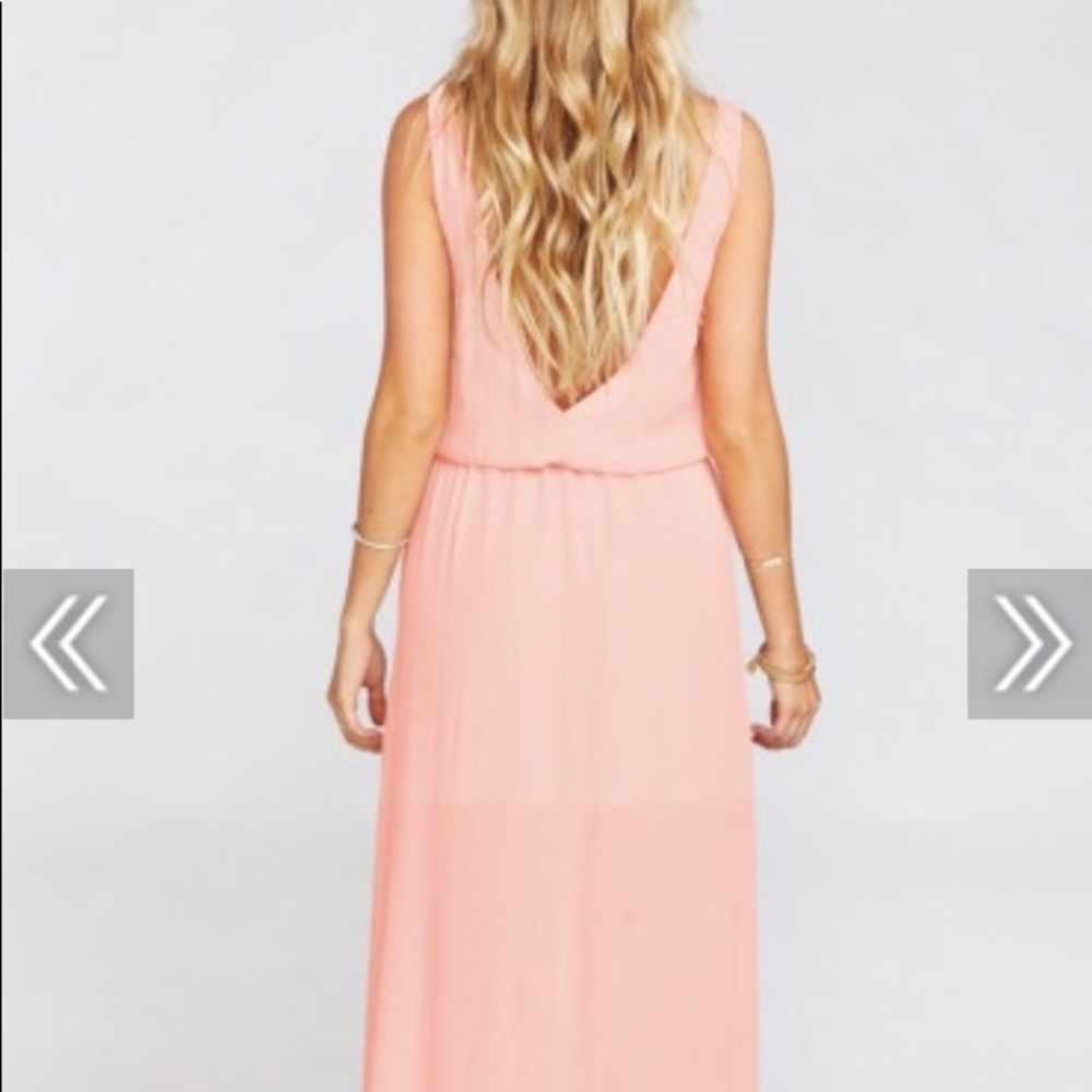 NEW Frosty Pink Maxi Dress